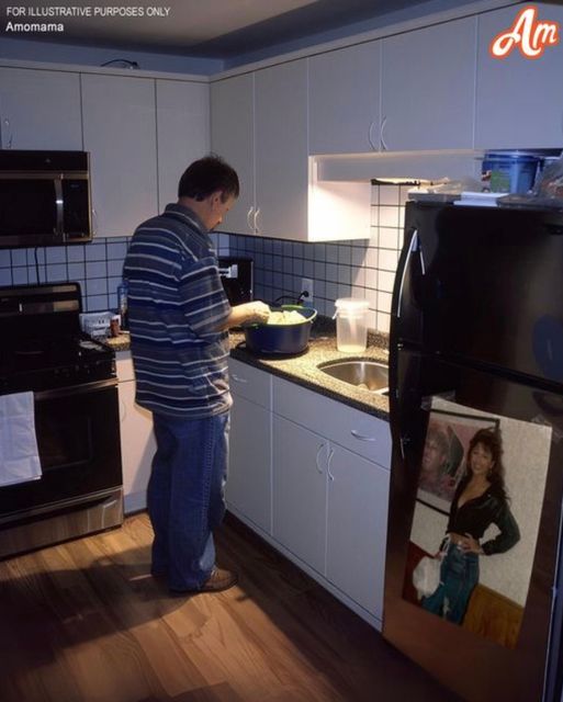 My Husband Displayed a Poster of His Ex-Wife in Our Kitchen to Encourage My Weight Loss — I Ensured He Regretted It