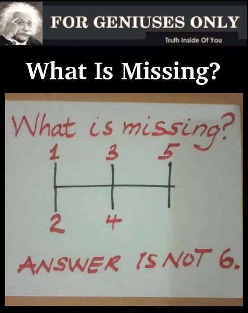 RIDDLЕ: Whаt Is Missing?